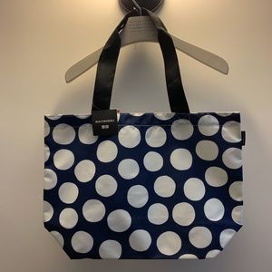 UNIQLO Marimekko Tote NWT polka dots